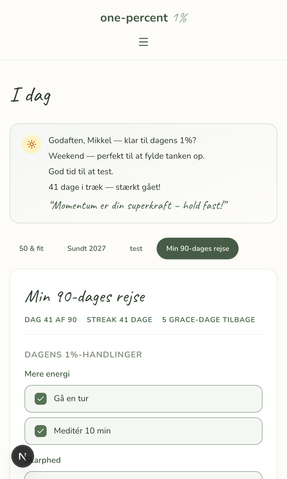 I dag screenshot